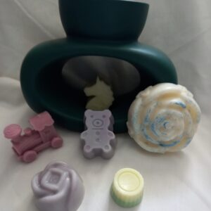Vogue burner (matte green) | gift set