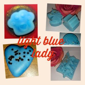 light blue lady