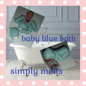 baby bath blue