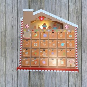 Light up advent calender