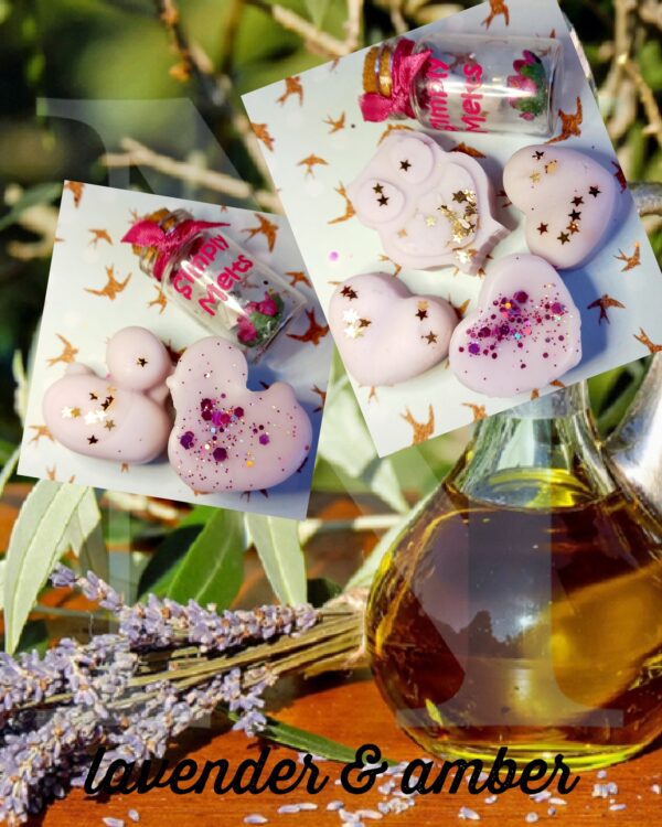 honeyed lavender & amber glow
