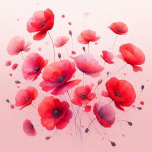 EDT | red poppies