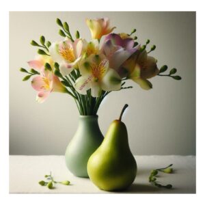 pear & freesia